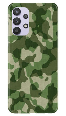 Army Camouflage Mobile Back Case for Samsung Galaxy A32 5G  (Design - 106)