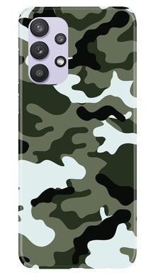 Army Camouflage Mobile Back Case for Samsung Galaxy A32 5G  (Design - 108)