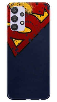 Superman Superhero Mobile Back Case for Samsung Galaxy A32 5G  (Design - 125)