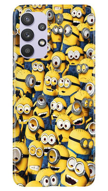 Minions Mobile Back Case for Samsung Galaxy A32 5G  (Design - 126)