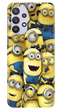 Minions Mobile Back Case for Samsung Galaxy A32 5G  (Design - 127)