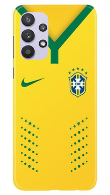 Brazil Mobile Back Case for Samsung Galaxy A32 5G  (Design - 176)
