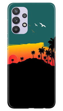 Sky Trees Mobile Back Case for Samsung Galaxy A32 5G (Design - 191)