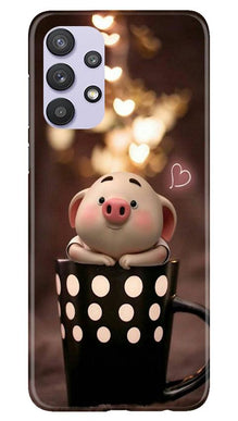 Cute Bunny Mobile Back Case for Samsung Galaxy A32 5G (Design - 213)