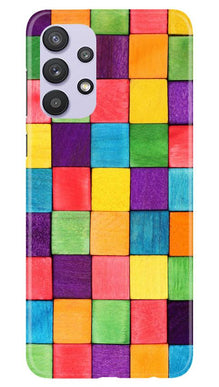 Colorful Square Mobile Back Case for Samsung Galaxy A32 5G (Design - 218)