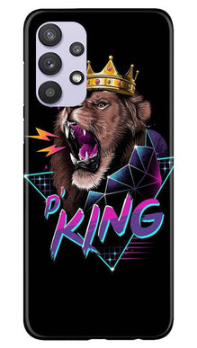 Lion King Mobile Back Case for Samsung Galaxy A32 5G (Design - 219)