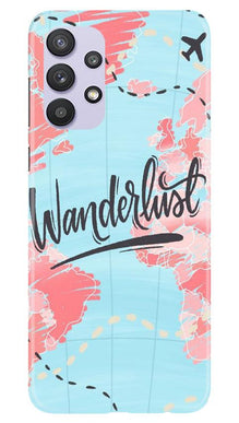 Wonderlust Travel Mobile Back Case for Samsung Galaxy A32 5G (Design - 223)