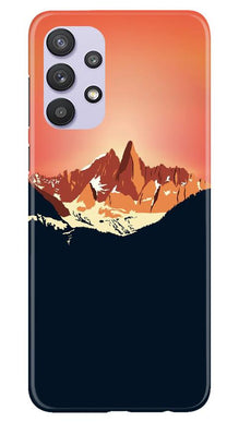 Mountains Mobile Back Case for Samsung Galaxy A32 5G (Design - 227)
