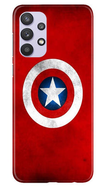 Captain America Mobile Back Case for Samsung Galaxy A32 5G (Design - 249)