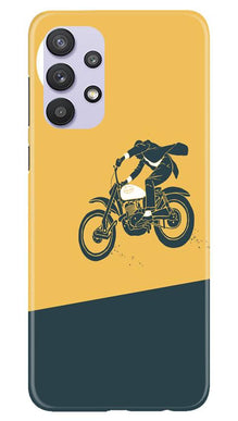 Bike Lovers Mobile Back Case for Samsung Galaxy A32 5G (Design - 256)