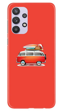Travel Bus Mobile Back Case for Samsung Galaxy A32 5G (Design - 258)