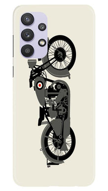 MotorCycle Mobile Back Case for Samsung Galaxy A32 5G (Design - 259)