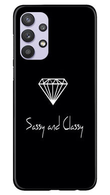Sassy and Classy Mobile Back Case for Samsung Galaxy A32 5G (Design - 264)