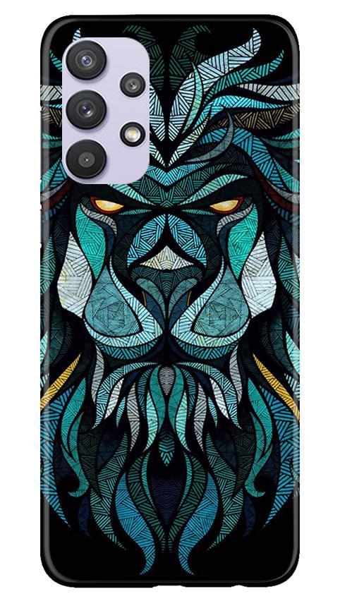 Lion Mobile Back Case for Samsung Galaxy A32 5G (Design - 314)