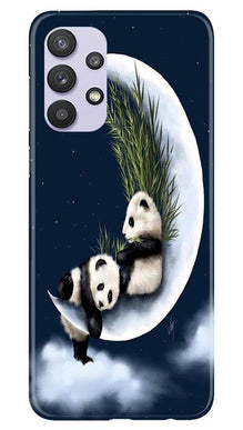 Panda Moon Mobile Back Case for Samsung Galaxy A32 5G (Design - 318)