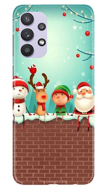 Santa Claus Mobile Back Case for Samsung Galaxy A32 5G (Design - 334)