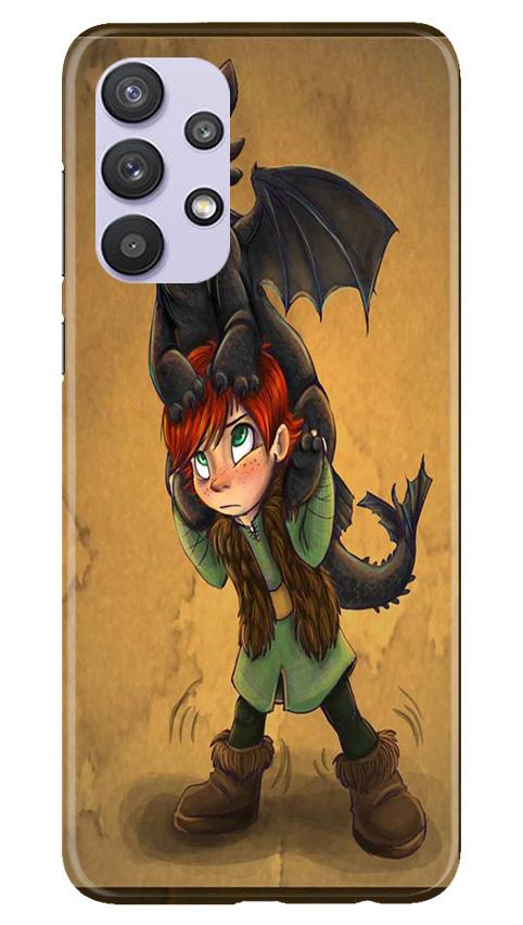 Dragon Mobile Back Case for Samsung Galaxy A32 5G (Design - 336)