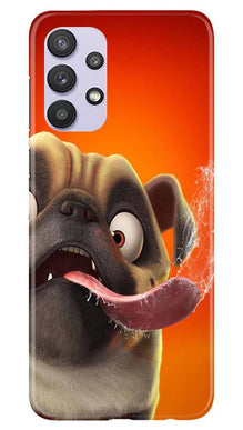 Dog Mobile Back Case for Samsung Galaxy A32 5G (Design - 343)