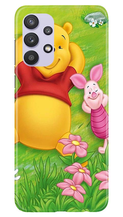 Winnie The Pooh Mobile Back Case for Samsung Galaxy A32 5G (Design - 348)
