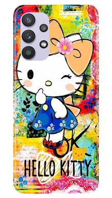 Hello Kitty Mobile Back Case for Samsung Galaxy A32 5G (Design - 362)