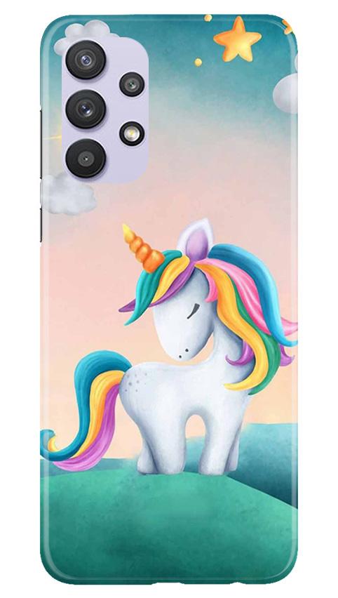 Unicorn Mobile Back Case for Samsung Galaxy A32 5G (Design - 366)
