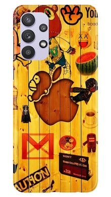 Wooden Texture Mobile Back Case for Samsung Galaxy A32 5G (Design - 367)