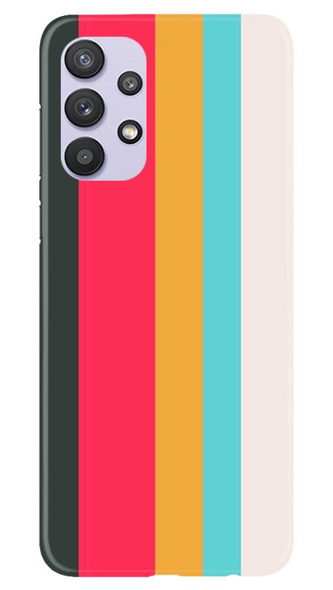 Color Pattern Mobile Back Case for Samsung Galaxy A32 5G (Design - 369)