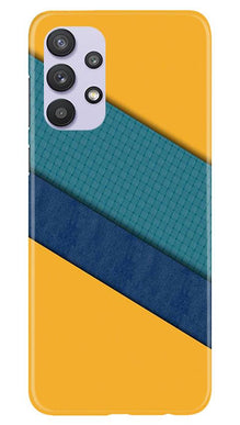 Diagonal Pattern Mobile Back Case for Samsung Galaxy A32 5G (Design - 370)