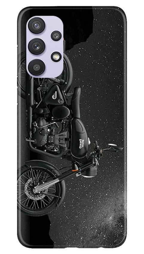 Royal Enfield Mobile Back Case for Samsung Galaxy A32 5G (Design - 381)