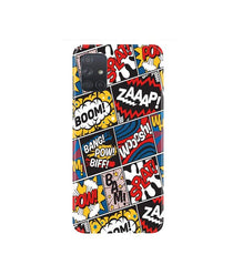 Boom Mobile Back Case for Samsung Galaxy A71   (Design - 302)