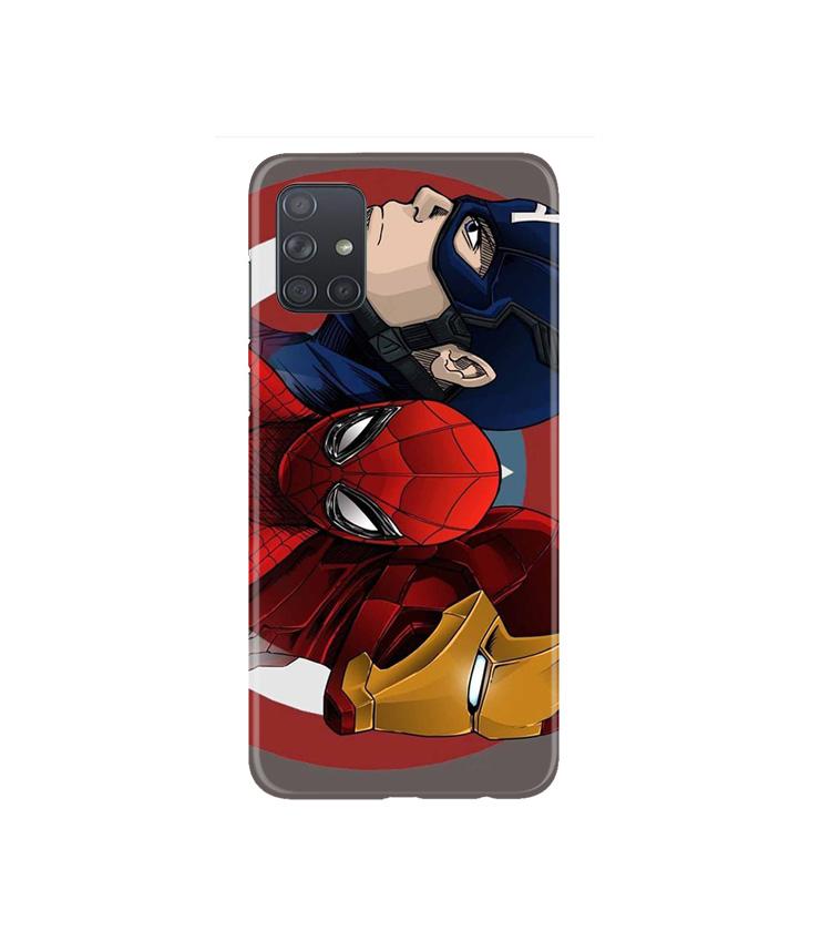 Superhero Mobile Back Case for Samsung Galaxy A71   (Design - 311)