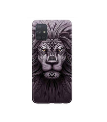 Lion Mobile Back Case for Samsung Galaxy A71   (Design - 315)