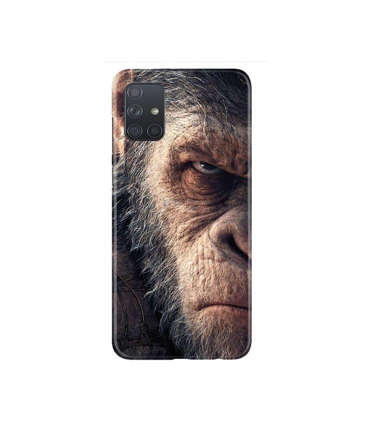 Angry Ape Mobile Back Case for Samsung Galaxy A71 (Design - 316)
