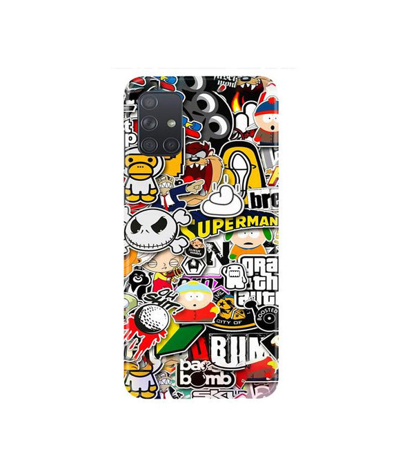 Designer Mobile Back Case for Samsung Galaxy A71   (Design - 320)