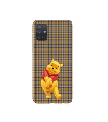 Pooh Mobile Back Case for Samsung Galaxy A71   (Design - 321)