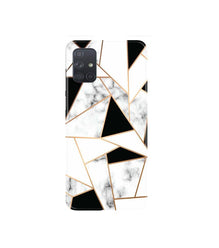 Marble Texture Mobile Back Case for Samsung Galaxy A71   (Design - 322)