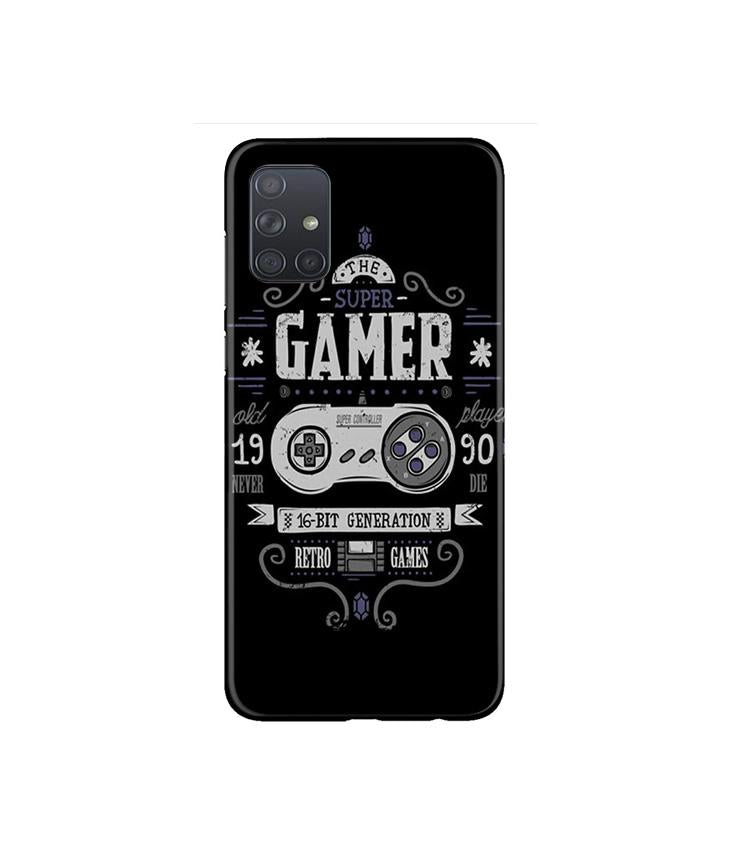 Gamer Mobile Back Case for Samsung Galaxy A71   (Design - 330)