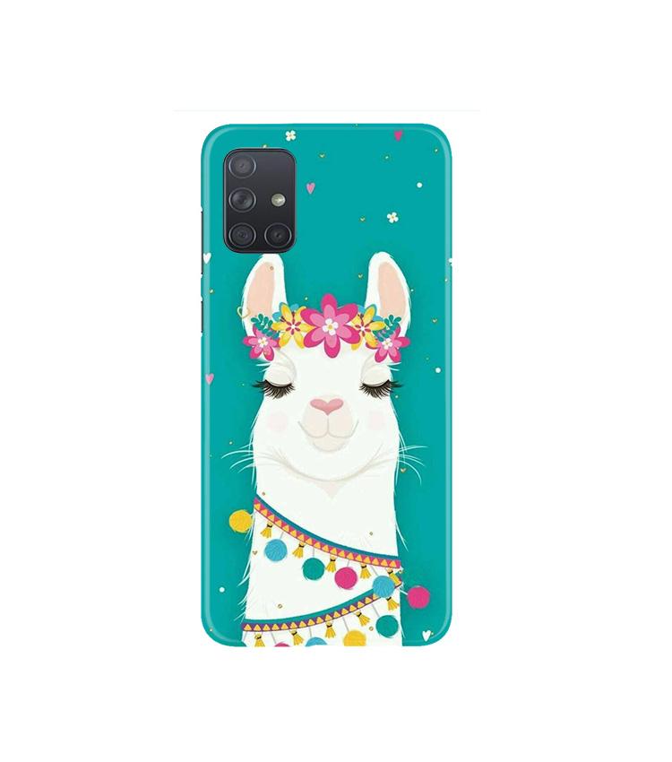 Camel Mobile Back Case for Samsung Galaxy A71   (Design - 331)