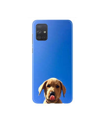 Dog Mobile Back Case for Samsung Galaxy A71   (Design - 332)