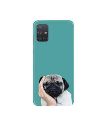 Puppy Mobile Back Case for Samsung Galaxy A71   (Design - 333)