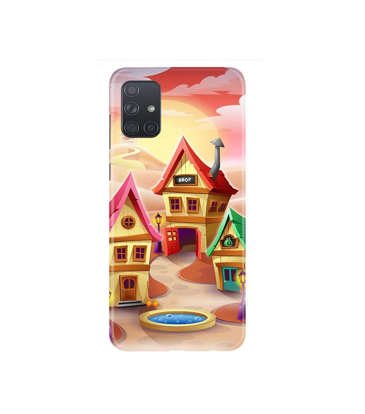 Sweet Home Mobile Back Case for Samsung Galaxy A71   (Design - 338)