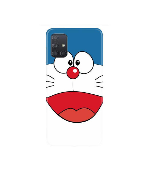 Doremon Mobile Back Case for Samsung Galaxy A71   (Design - 340)