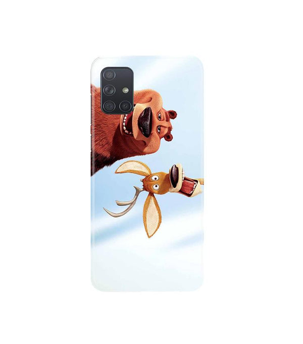 Polar Beer Mobile Back Case for Samsung Galaxy A71   (Design - 344)