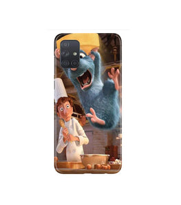 Ratatouille Mobile Back Case for Samsung Galaxy A71 (Design - 347)