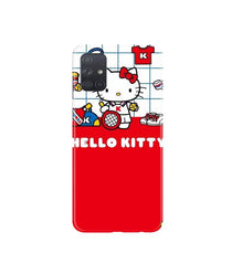 Hello Kitty Mobile Back Case for Samsung Galaxy A71   (Design - 363)