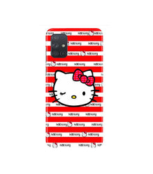 Hello Kitty Mobile Back Case for Samsung Galaxy A71   (Design - 364)