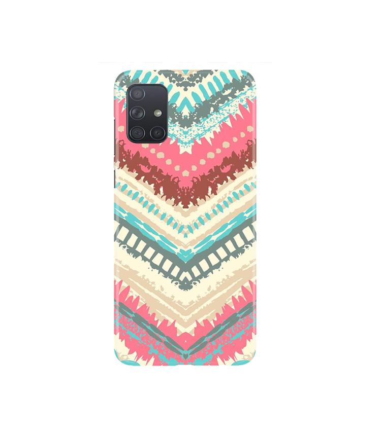 Pattern Mobile Back Case for Samsung Galaxy A71 (Design - 368)