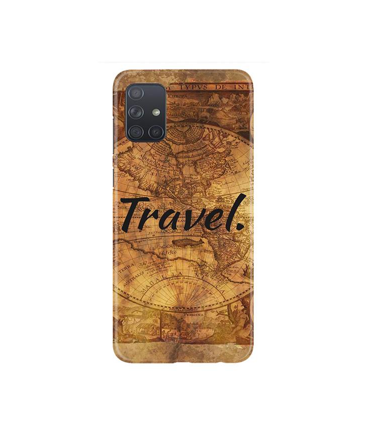 Travel Mobile Back Case for Samsung Galaxy A71   (Design - 375)