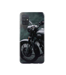 Royal Enfield Mobile Back Case for Samsung Galaxy A71   (Design - 380)