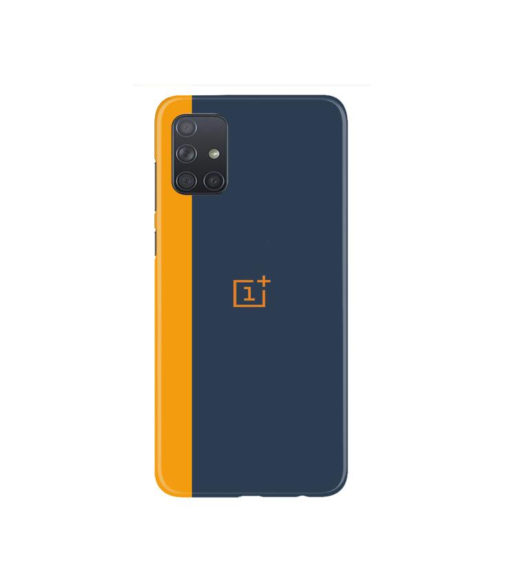 Oneplus Logo Mobile Back Case for Samsung Galaxy A71   (Design - 395)